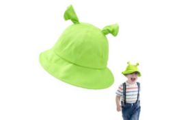 9 x Cotton Sun Hats Cute Summer Travel Beach Lb35b SKU -3810