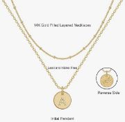 10 x Layered Gold Necklaces For Girls RRP £22.08 ea. L11a SKU -3788