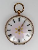 Antique 9k Gold Pocket Watch – Circa 1880-1900, Hallmarked