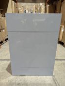 600100260-b 600mm F/D Gloss Grey WC Unit Lot of 10