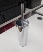 14180263 Toilet Brush and Holder Chrome Lot of 20