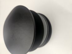 14180082 Matt Black Unslotted Bath Waste Lot of 10