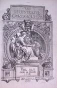 The Illustrated London News Antique Bound Edition Jan – June 1863 Over 700 Pages.