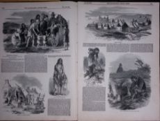 The Irish Famine Sketches & News Original Scarce Antique 177-Year-Old Newspaper-1