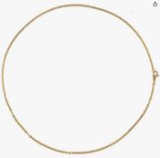 6 x 24 Inch 3mm Stainless Steel Gold Plated Link Cable Chain RRP £18.23 ea. L2295 SKU - 4633