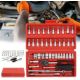 46 PCS Socket Wrench Set 1/4"" Wrench Set Mechanical Tool Set Ratchet Set - Image 2 of 2