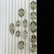 121.15ct Green Natural Amethyst