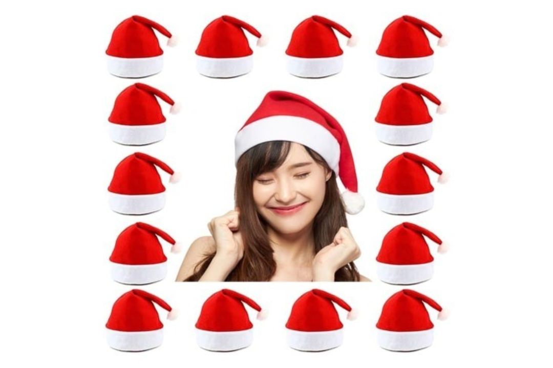 4 x 15 Pcs Christmas Santa Hats Lb36 SKU-4815