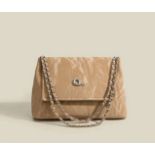 Leather Handbag Party Night Metal Strap L27b SKU-4560