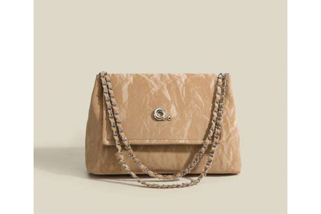 Leather Handbag Party Night Metal Strap L27b SKU-4560