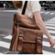 Vintage Brown Backpack Detail Artwork 2D Flat Print Women's Tote Bag L12b SKU-4732 - Image 1 of 2