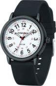 Women's Silicone Band Design Analog Quartz Wrist Watch RRP £16.98 L12b SKU-4394