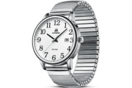 Men's Watches Analog Quartz Watch Waterproof Stainless Steel L2512 SKU-4860