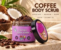 Coffee Body Scrub – Exfoliating Body Polish with Coconut Oil