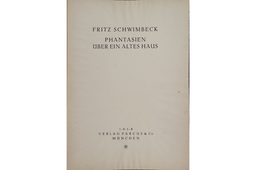 Fritz Schwimbeck* (München 1889 - 1977 Friedberg) - Bild 19 aus 19