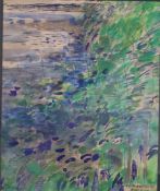 Basedow, Heinrich, Prerowstrom, Aqua, sig., 25 x 20