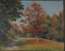 Beetz, Elly, Herbst, Öl, sig., 39 x 50