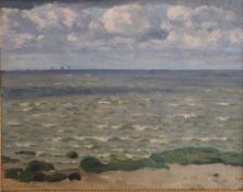 Hartmann, Hugo F., An der See, Öl, sig., 35 x 44