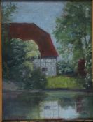 Eicken, Elisabeth v., Frühling, Öl, sig., 30 x 23, Künstlerkolonie Ahrenshoop