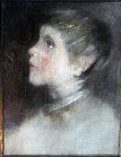 Büchsel, Elisabeth, Junge, Öl, Nachl., 24 x 19
