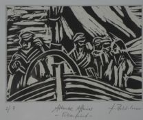 Behrbohm, Hans, Atlantic Affairs, Druck, sign., 12 x 17