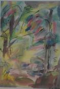 Hartwig, Eberhard, Indian Summer, Mischt., monogr., 40 x 28