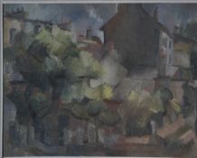 Annot, Jacobi, Stadtansicht, Öl, sign., 35 x 45