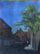 Arnheim, Clara, Im Dorf, Mischt., sign., 38 x 28