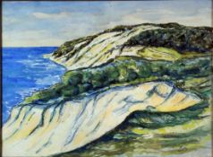 Büchsel, Elisabeth, Hiddensee, Aqua., monogr., 29 x 39
