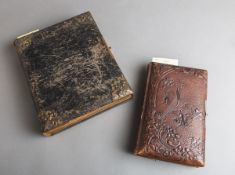 2 Fotoalben (19. Jh.)