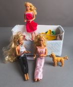 3-teiliges Konvolut von Barbie-Puppen (Mattel, 1966)