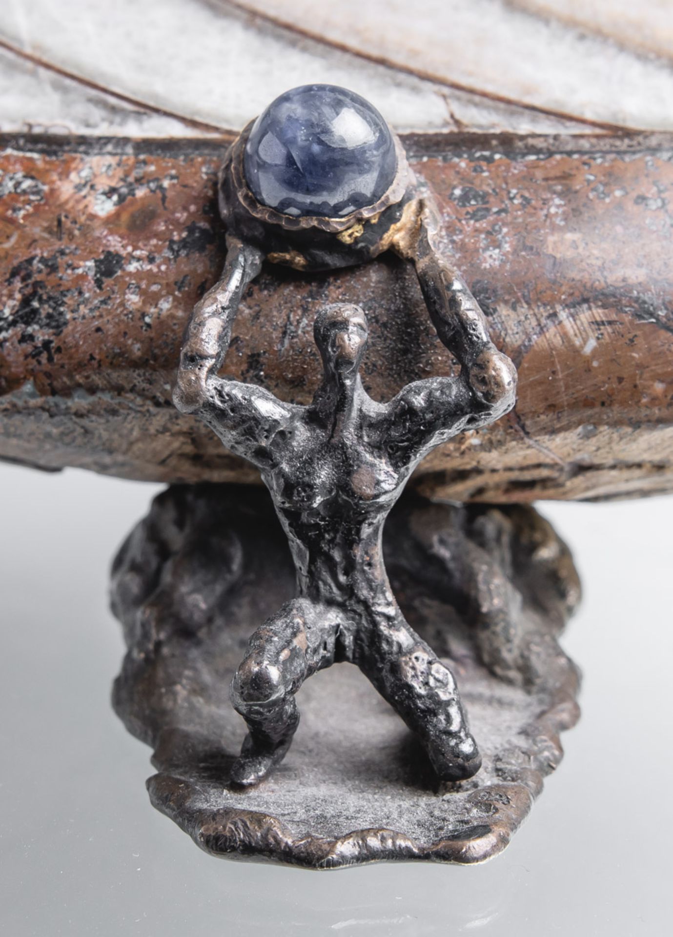 Kunstkammerobjekt / Tischaufsatz / Dekorationsobjekt (Juwelier Weiland, Mainz) - Bild 6 aus 11