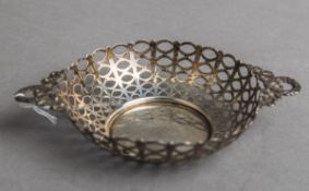 Kleines Henkelkörbchen 925 Sterlingsilber (England)