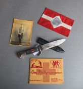 4-teiliges Konvolut von Militaria