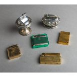 6-teiliges Konvolut von Feuerzeugen