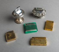 6-teiliges Konvolut von Feuerzeugen