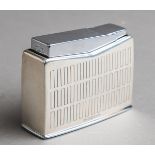 Tischfeuerzeug "Consul Royal" Sterling Silber (Georg Jensen, Dänemark, 1960er Jahre)