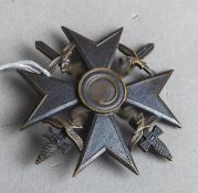 Spanienkreuz in Bronze mit Schwertern (Drittes Reich)