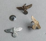 4-teiliges Konvolut von Ersatzteilen für Ehrendolche (Drittes Reich)