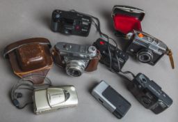 Konvolut von Fotoapparaten