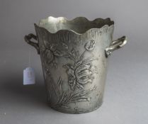 Wein- / Sektkühler (um 1900, Jugendstil)