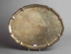 Großes Tablett 800 Silber (Anfang 20. Jh.)
