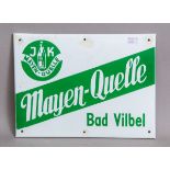 Email-Werbeschild "Mayen-Quelle" (1950/60er J.)