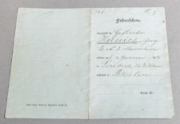 Militärführerschein für Kraftwagen mit Verbrennungsmotor (Deutsches Reich, 1916)