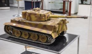 Modell eines deutschen Panzers 