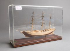 Werftmodell des Schulschiffes 