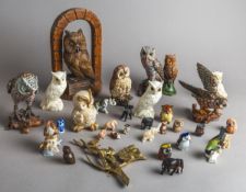 Großes Tierfiguren-Konvolut (untersch. Herkunft u. Alter)
