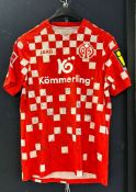 Signiertes Heimtrikot des 1. FSV Mainz 05 aus der Saison 2024/2025