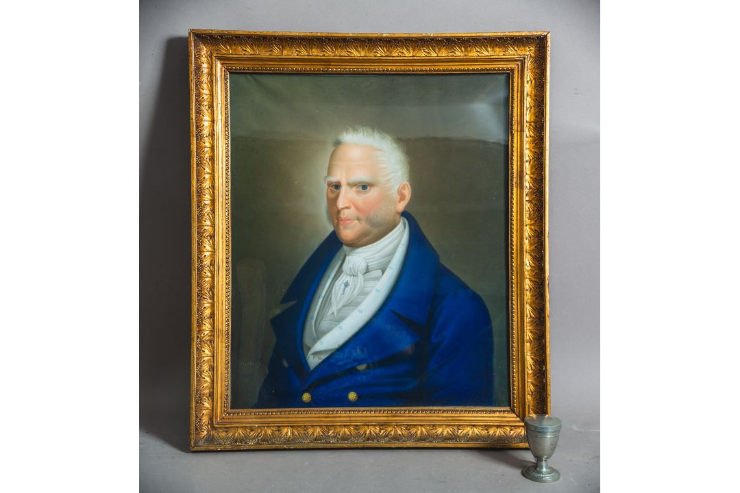 Signiert "Fischer" (1. H. 19. Jh.), Portrait von Friedrich August Zenker (um 1840) - Bild 1 aus 6