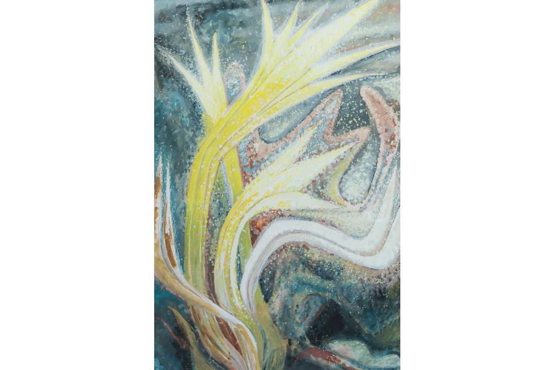 Betzler, Emil (1892 - 1974), Ohne Titel (1954) - Bild 2 aus 2